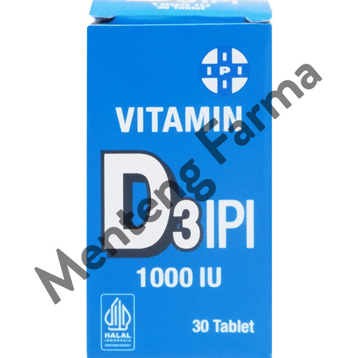 IPI Vitamin D3 30 Tablet - Suplementasi Vitamin D dengan Cepat