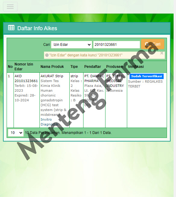 Akurat Test Kehamilan Strip - Tes Kehamilan Akurat dan Cepat - Menteng Farma