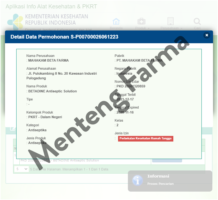 Betadine 60 mL - Antiseptik untuk Luka Lecet, Luka Jatuh, Luka Gores
