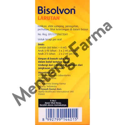 Bisolvon Solution 50 ML - Larutan Pengencer Dahak