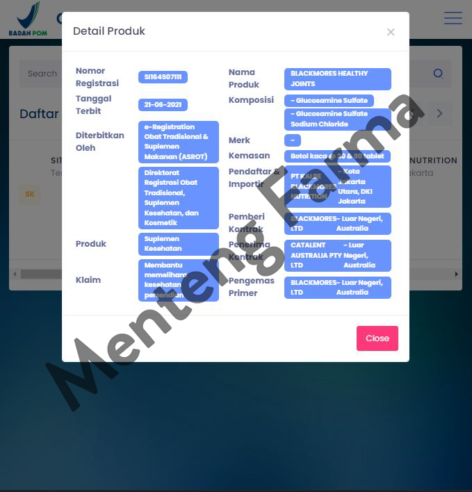 Blackmores Healthy Joints Isi 90 Tablet - Suplemen Kesehatan Sendi - Menteng Farma