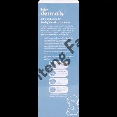 Dermally Baby Daily Moisturizing Lotion 150 ML - Pelembab Bayi untuk Kulit Sensitif & Eksim