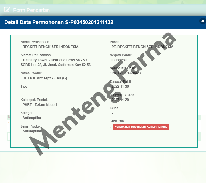 Dettol Antiseptik 45 ML