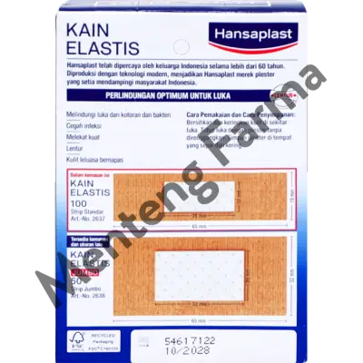 Hansaplast - Dus isi 100 lembar