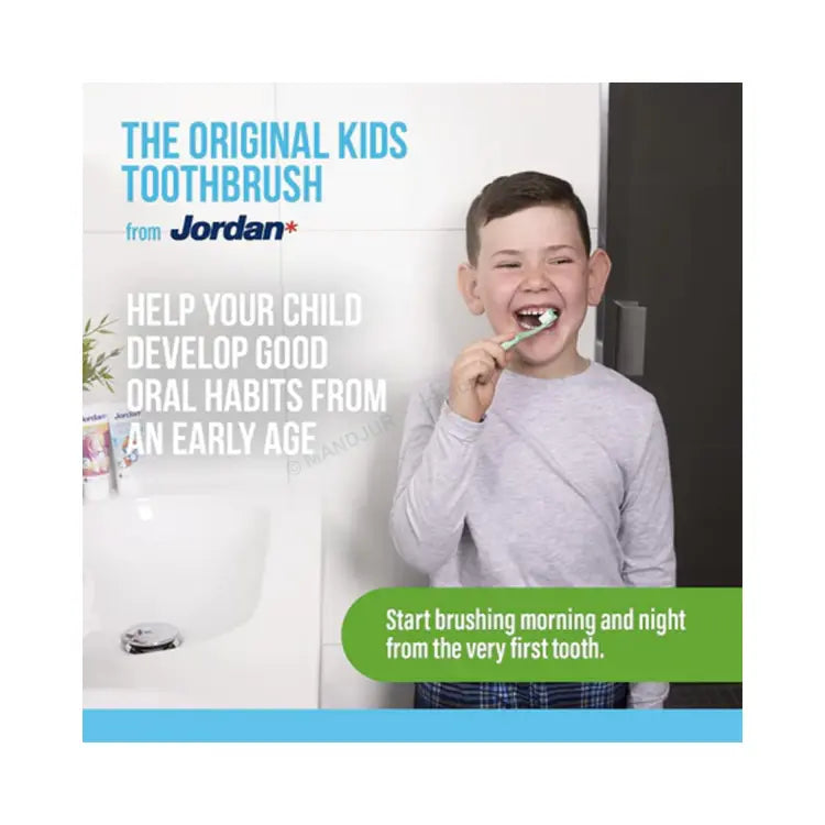 Jordan Oral Care Kids Buddy Soft (5-10 Years) - Sikat Gigi Anak