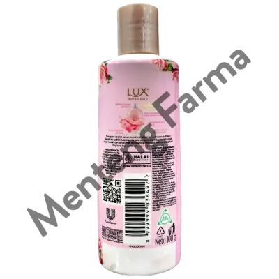 Lux Botanicals Sabun Mandi Cair Soft Rose 100 gr - Dengan Rose Extract Keharuman Lebih Tahan Lama
