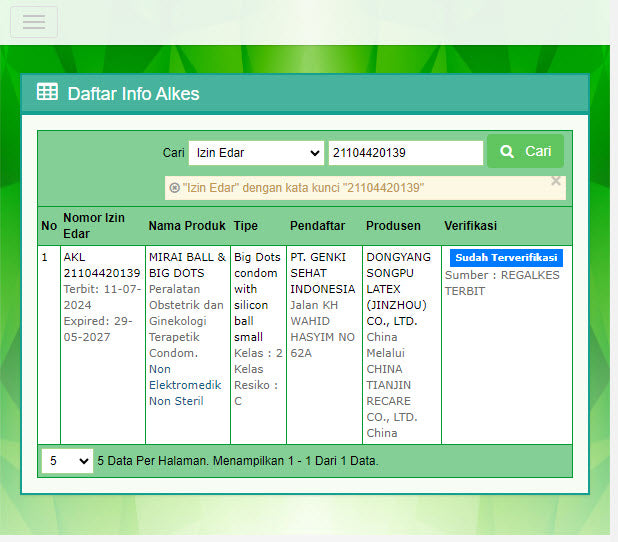 Mirai Ball Big Dots Condom