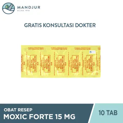 Moxic Forte 15 mg 10 Tablet