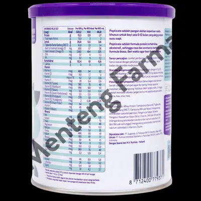 Nutricia Pepticate 400 Gr - Formula Khusus Alergi Susu Sapi