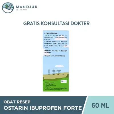 Ostarin Forte 200 mg/5 ml Sirup 60 ml