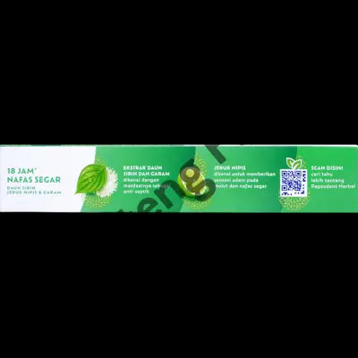 Pepsodent Herbal 190 Gr - Pasta Gigi Herbal dengan Ekstrak Daun Sirih