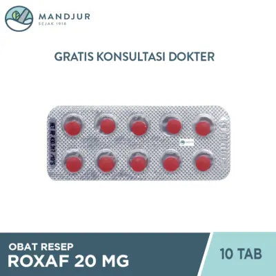 Roxaf 20 Mg 10 Tablet