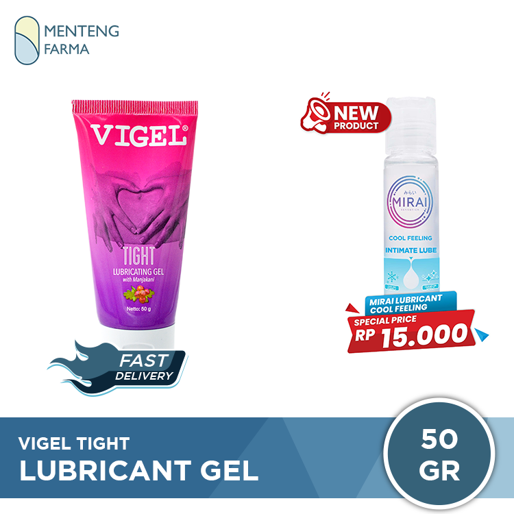 Vigel Tight Lubricating Gel 50 Gram - Pelumas Vigel Tight  Apotek