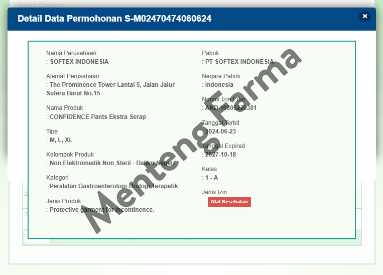 Confidence Pants Extra Serap XL 6 Pcs - Popok Celana Dewasa