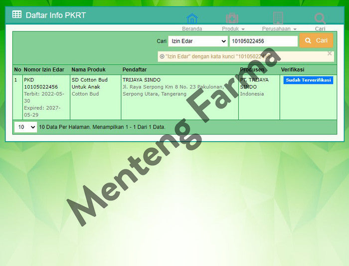 SD Cotton Buds Anak 100 Sticks - Pembersih Telinga Anak - Menteng Farma