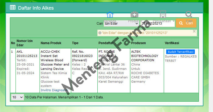 Accu-Chek Instant New Family Pack - Alat Pemantau Gula Darah