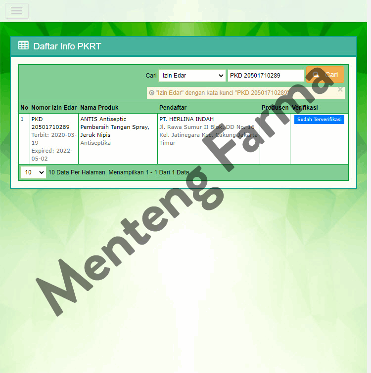 Antis Hand Sanitizer Spray 30 mL