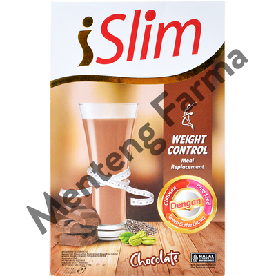 I Slim Cokelat 324 Gr (6 Pcs) - Susu Diet Pengganti Makan - Menteng Farma