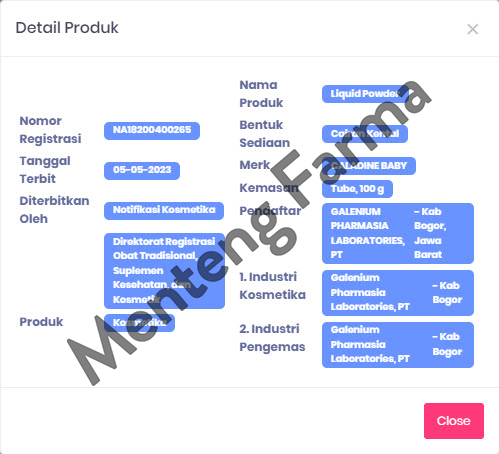 Caladine Baby Liquid Powder 100 Gr - Bedak Cair Bayi Anti Iritasi - Menteng Farma