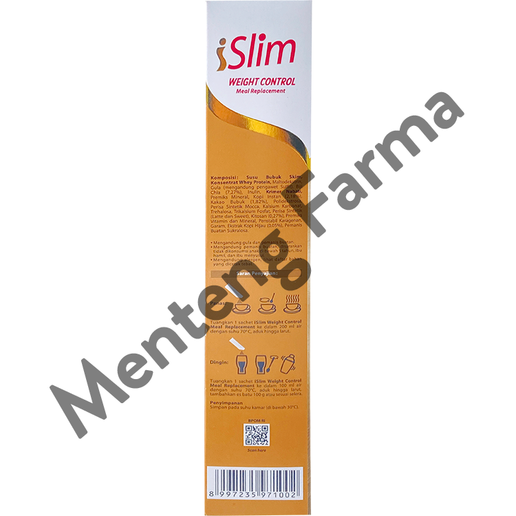 I Slim Mochaccino 324 Gr (6 Pcs) - Susu Diet Pengganti Makan - Menteng Farma