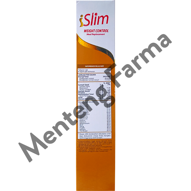 I Slim Mochaccino 324 Gr (6 Pcs) - Susu Diet Pengganti Makan - Menteng Farma