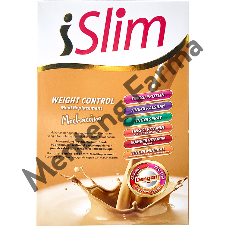 I Slim Mochaccino 324 Gr (6 Pcs) - Susu Diet Pengganti Makan - Menteng Farma