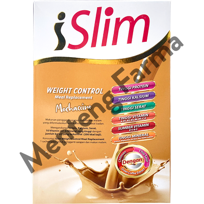 I Slim Mochaccino 324 Gr (6 Pcs) - Susu Diet Pengganti Makan - Menteng Farma