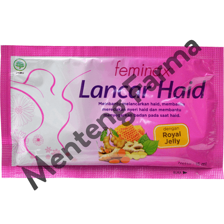 Feminax Cair Lancar Haid 15 mL - Meredakan Nyeri Haid