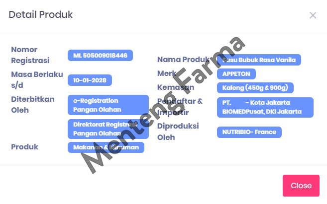 Appeton Weight Gain Child Vanila 450 gr - Susu Tinggi Protein Penambah Berat Badan - Menteng Farma