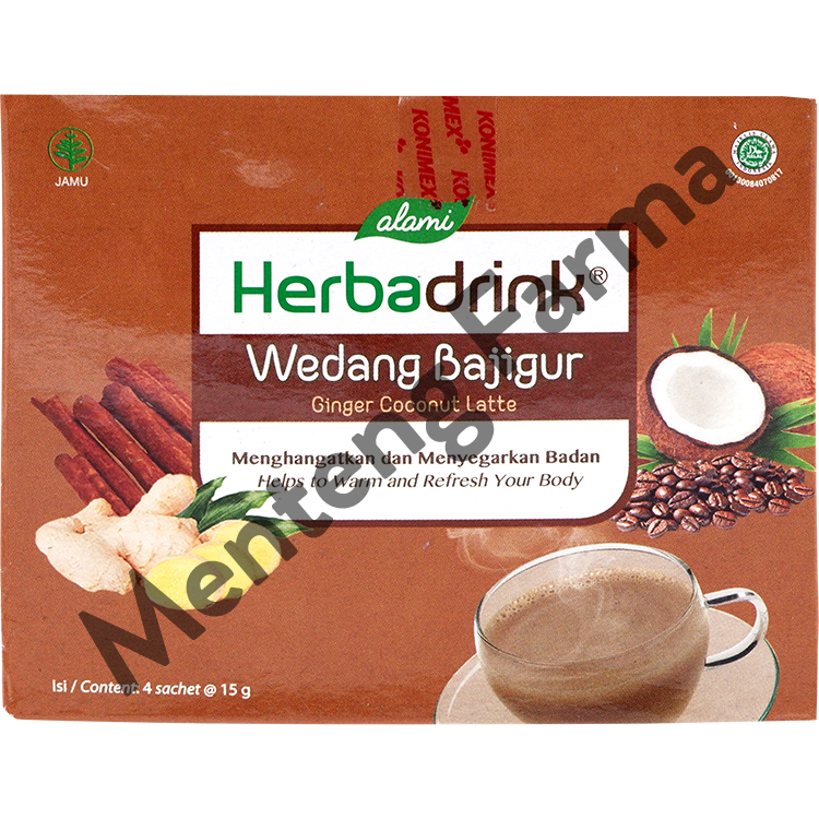 Herbadrink Wedang Bajigur - Minuman Penghangat Tubuh - Menteng Farma