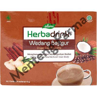 Herbadrink Wedang Bajigur - Minuman Penghangat Tubuh - Menteng Farma