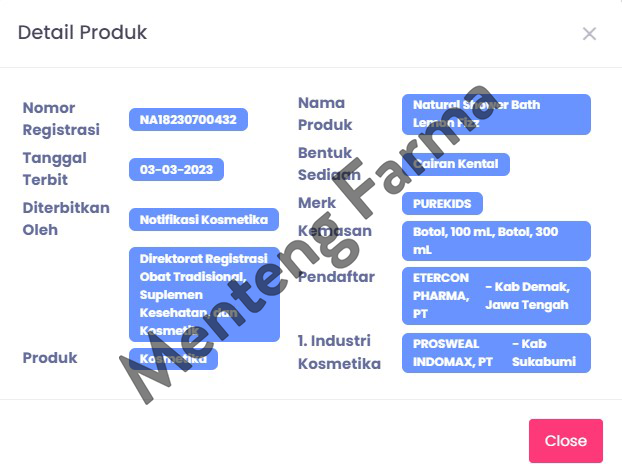 Pure Kids Natural Shower Bath Lemon Fizz 100 mL - Sabun Mandi Anak - Menteng Farma