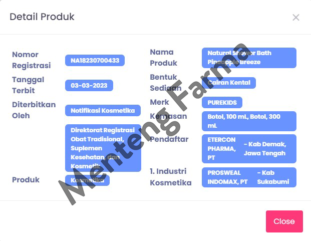 Pure Kids Natural Shower Bath Pineapple Breeze 300 mL - Sabun Mandi Anak - Menteng Farma