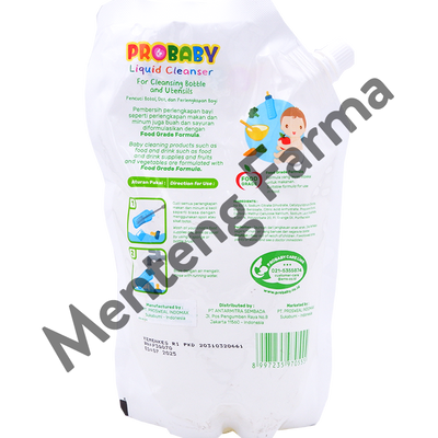 Probaby Liquid Cleanser 700 mL - Sabun Cuci Botol Bayi - Menteng Farma