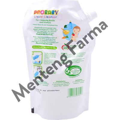 Probaby Liquid Cleanser 450 mL - Sabun Cuci Botol Bayi - Menteng Farma
