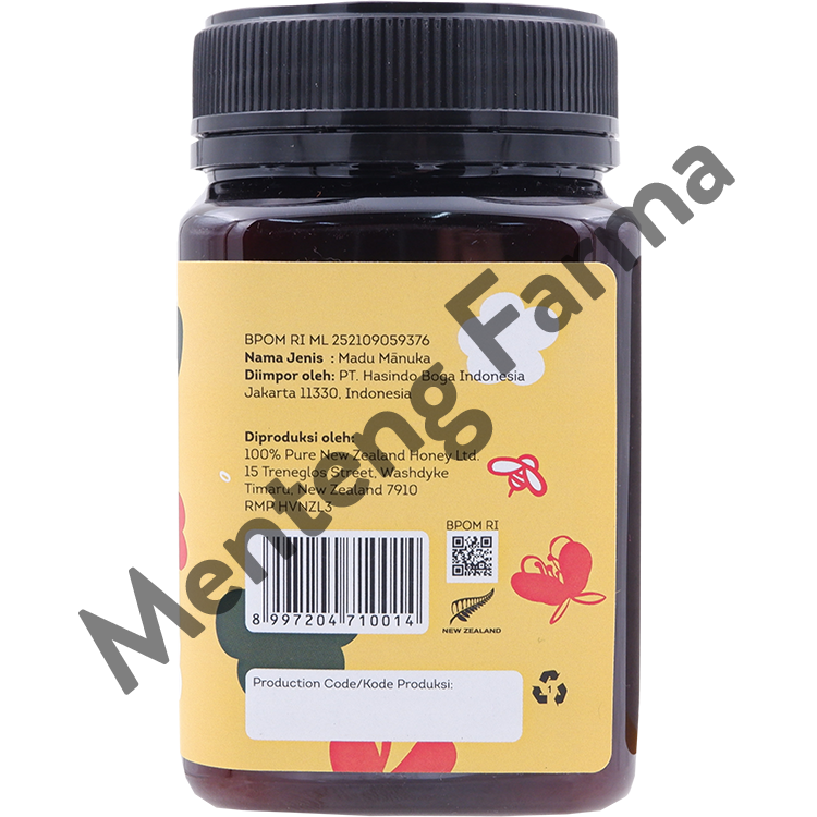 Manuka Honey Hillary Farm - 100% Madu Manuka New Zealand - Menteng Farma