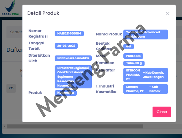 Pure Kids Toothpaste Bubblegum 50 Gram - Pasta Gigi Anak - Menteng Farma