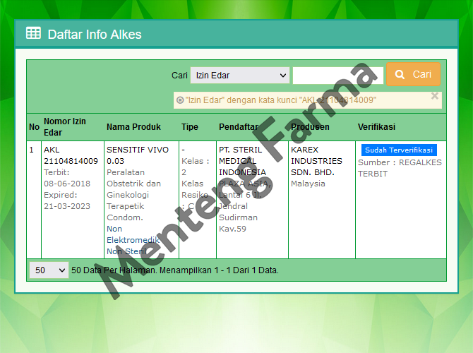 Kondom Vivo 0.03 Superthin Isi 12 - Menteng Farma