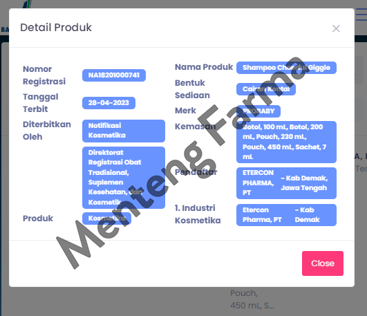 Probaby Shampoo Cheerful Giggle 100 mL - Shampoo Bayi - Menteng Farma
