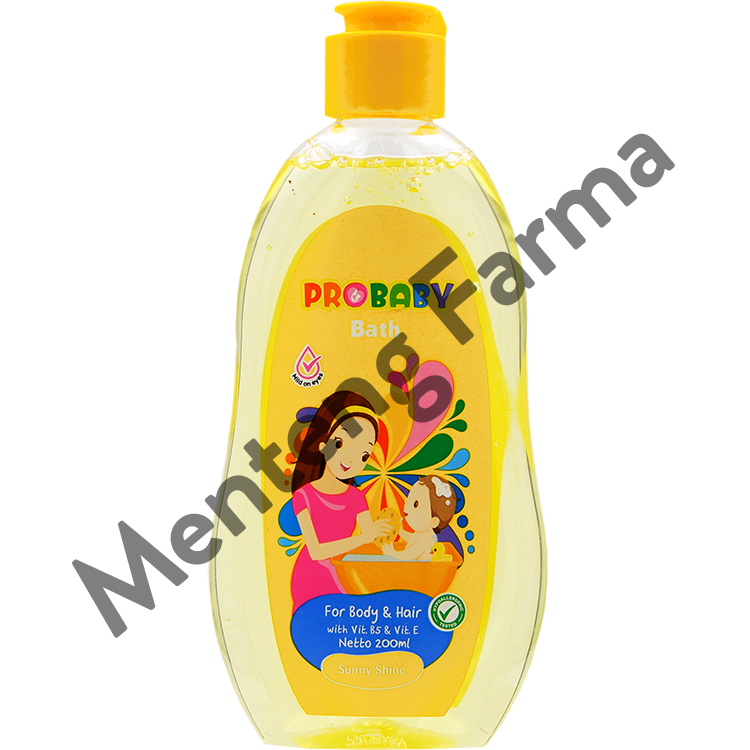 Probaby Bath Sunny Shine 200 mL - Sabun dan Shampoo Bayi - Menteng Farma