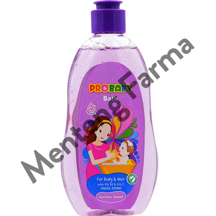 Probaby Bath Summer Sweet 200 mL - Sabun dan Shampoo Bayi - Menteng Farma