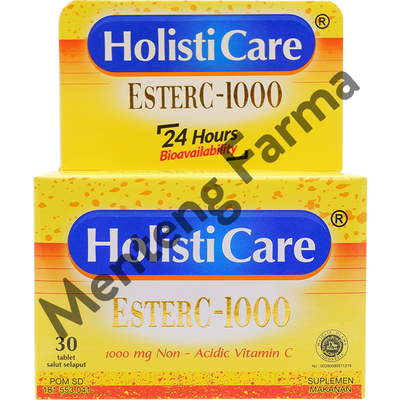 Holisticare Ester C-1000 30 Tablet - Suplementasi Vitamin C 1000 Mg - Menteng Farma