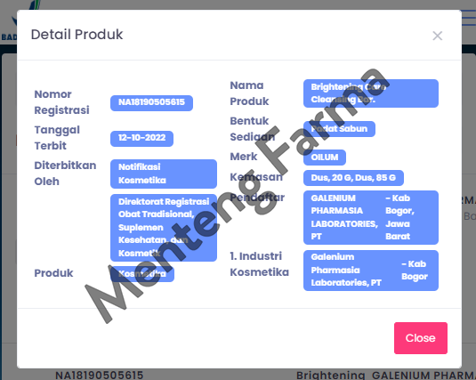 Oilum Brightening Care Cleansing Bar 85 Gr - Sabun Collage Pencerah Kulit - Menteng Farma