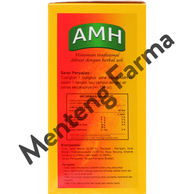 AMH Jahe Merah Isi 5 Sachet - Minuman Jahe Merah