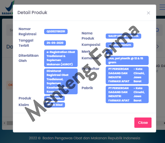 Salep Hitam Ichtyol 12 Gr - Salep Bisul - Menteng Farma
