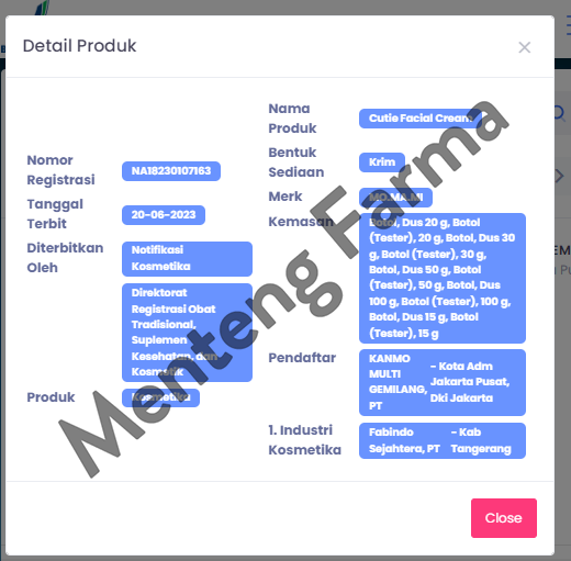 Momami Cutie Facial Cream 50 Gr - Krim Wajah Bayi - Menteng Farma