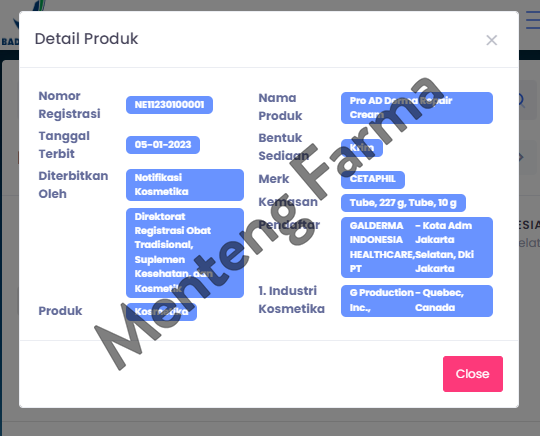 Cetaphil Pro AD Derma Repair Cream 227 mL - Krim Perawatan Kulit - Menteng Farma