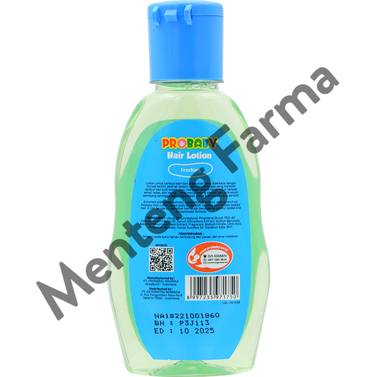 Probaby Hair Lotion Classy Fluffy 100 mL - Perawatan Rambut Bayi - Menteng Farma