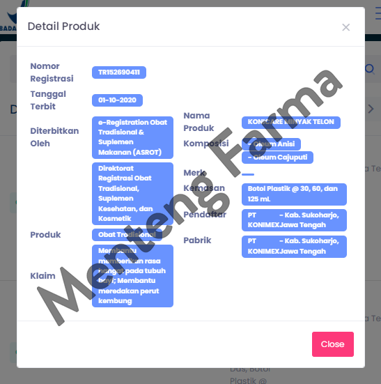 Konicare Minyak Telon 125 mL - Menghangatkan dan Meredakan Perut Kembung - Menteng Farma