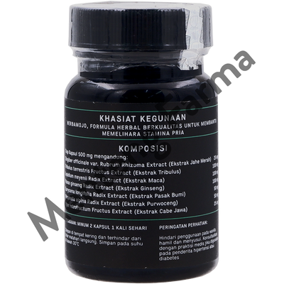 Herba mojo 30 Kapsul - Memelihara Stamina Pria - Menteng Farma